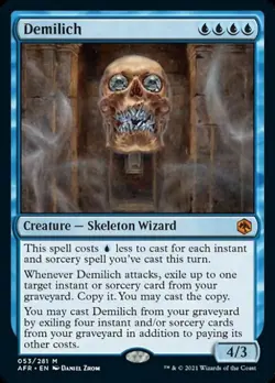 Demilich - AFR MTG - Light Play - Image 1