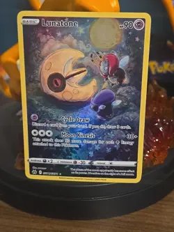 Lunatone Crown Zenith: Galarian Gallery GG11/GG70 Ultra Rare Card - Image 2