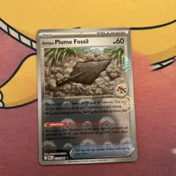 Antique Plume Fossil - Pokemon White Flare Poke Ball Pokemon Card 079/086 - Image 3
