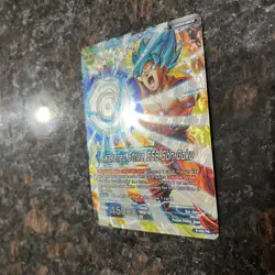 Awakened Strike SSB Son Goku P-026 Leader Foil Dragon Ball Super Card Game | LP - Image 2