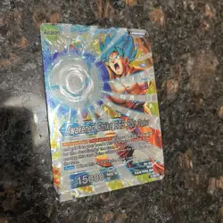 Awakened Strike SSB Son Goku P-026 Leader Foil Dragon Ball Super Card Game | LP - Image 3