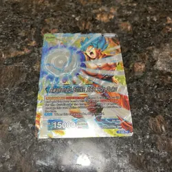 Awakened Strike SSB Son Goku P-026 Leader Foil Dragon Ball Super Card Game | LP - Image 4