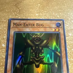 🔥 Yugioh Man-Eater Bug LOB-EN108 Super Rare HOLOFOIL 25th Anniversary NM/LP - Image 2