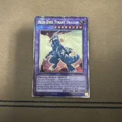 1X NM Blue-Eyes Tyrant Dragon - MP25-EN042 - Starlight Rare 1st Ed YuGiOh - Image 1