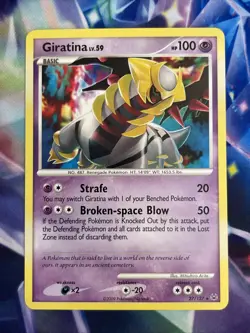 Giratina 27/127 Non Holo Rare Platinum Base Set Pokemon Card 2009 NM - Image 2