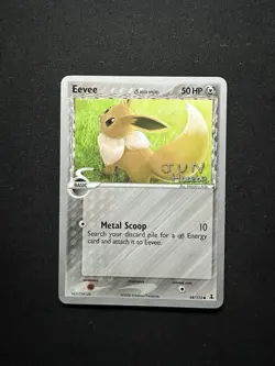 Pokemon TCG Eevee (Delta Species) 68/113 2007 World Championships Regular Card - Image 1