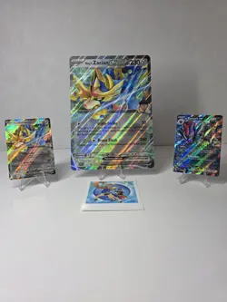 N's Zoroark ex 098/159 Sv09: Hops Zacian Promo Standard And Jumbo Cards .. - Image 1