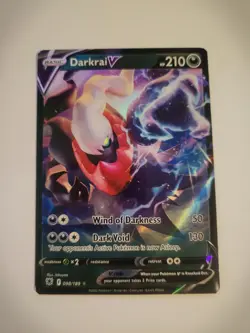 Darkrai V 098/189 - Astral Radiance Ultra Rare Pokemon Card - Near Mint - Image 1