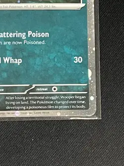 Paldean Wooper SVP 041 Black Star Promo Cosmos Holo Pokemon Card - Image 4
