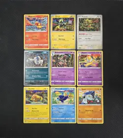 Shinji Kanda Artwork Bundle (x9 Cards) - SW&SH / S&V - Pokemon TCG - NM - Image 1