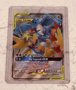 Pokemon 3 GX Tag Teams Cards: The 3 Birds Moltres & Zappos & Articuno - Image 4