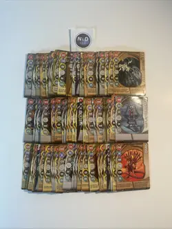 Bakugan Battle Brawlers Lot of 77 Metal and Magnetic Gate Cards RARE LARGE LOT - Image 1