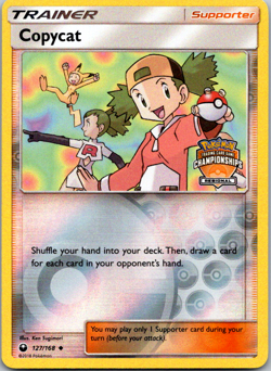 Copycat 127/168 Pokemon Regional Championships Promo Card - NM - Image 1