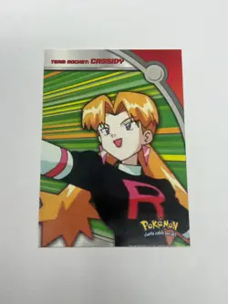 Team Rocket: Cassidy HV5 Topps Pokemon Card NM - Image 1