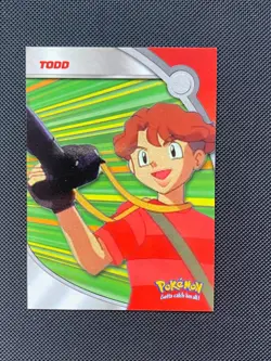 TODD HV3 Topps Pokemon Card TV Animation Edition Heroes Villains Insert 2000 - Image 1
