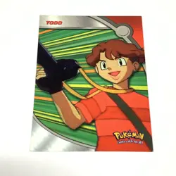 Todd #HV3 Pokemon 2000 Topps TV Heroes & Villians Card HTF Rare - Image 1