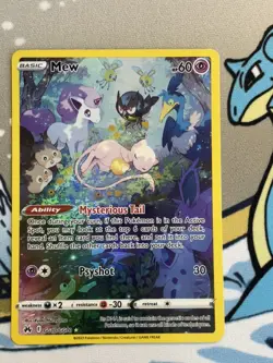 Mew GG10/GG70 Crown Zenith: Galarian Gallery Holo Pokemon Card NM - Image 1