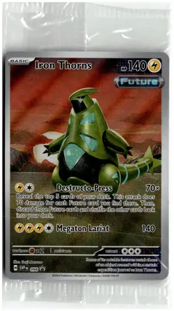 SV: Scarlet & Violet Promo Cards #098 Iron Thorns SEALED A1809 - Image 1
