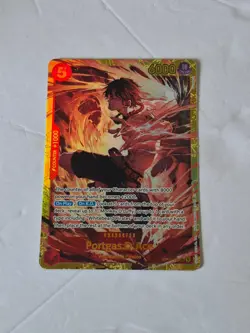 Portgas.D.Ace (118) OP16-118 Secret Rare The Time of Battle One Piece Foil NM - Image 1
