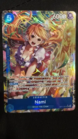 One Piece English - Nami OP11-054 SR Alternate Alt Art set of 2 - Image 1