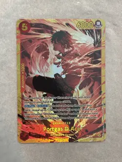 Portgas D Ace SEC OP16-118 One Piece TCG English NM - Image 2