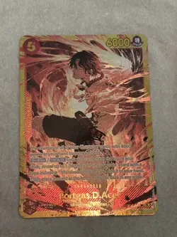 Portgas D Ace SEC OP16-118 One Piece TCG English NM - Image 4