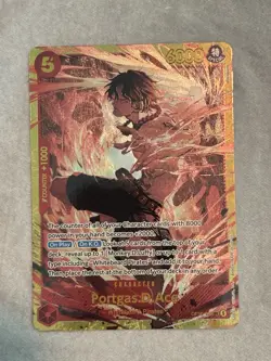 Portgas D Ace SEC OP16-118 One Piece TCG English NM - Image 5