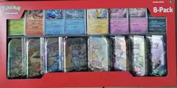 Costco Pokemon Prismatic Evolutions 8 Mini-Tins with Promo Cards Sealed - Image 1