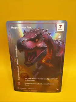 Wonders Of The First CotS Formless Foil Mythic Magna Vortex Rex Alt Art 029/402 - Image 2