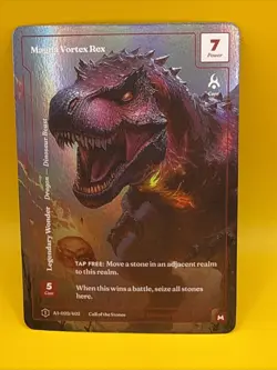 Wonders Of The First CotS Formless Foil Mythic Magna Vortex Rex Alt Art 029/402 - Image 4