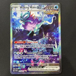 Walking Wake EX - 205/162 - Temporal Forces - Pokemon SIR TCG NM Rare Card - Image 1