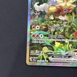 Pokemon TCG Gouging Fire EX 204/162 Special Illustration Full Art Card - Image 5