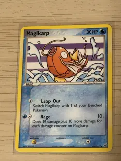 Magikarp 64/107 EX Deoxys Non-Holo Common Pokemon Card NM* - Image 2