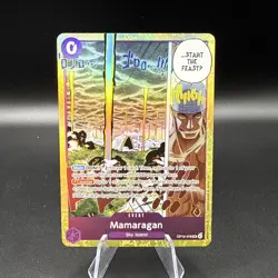 Bandai One Piece Card Game Mamaragan OP15-078 SR Event Foil ENG. - Image 1