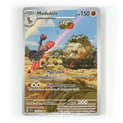 Pokemon - Mudsdale - 175/162 - SV Temporal Forces - Illustration Rare Card - Image 1