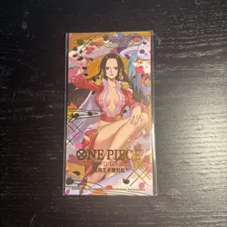 One Piece Card Game 2025 Lunar New Year Packet Boa Hancock *with sealed promo* - Image 1
