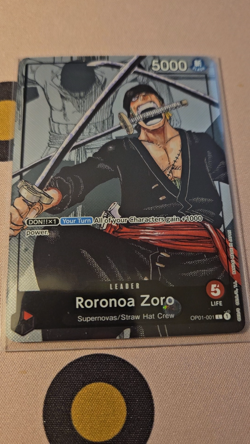 Roronoa Zoro - OP01-001 (Alternate Art) OP01-001 One Piece Promotion Cards Foil - Image 2