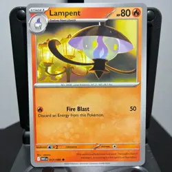 Lampent - 017/086 - Pokemon White Flare 2025 - Common Card NM - Image 1
