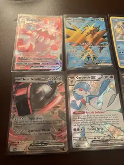Pokemon TCG 6 Card Lot - Full Art Zapdos Ex + Gardevoir Ex, Shiny Suicune + More - Image 2