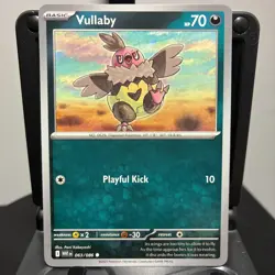 Vullaby - 063/086 - Pokemon White Flare 2025 - Common Card NM - Image 1