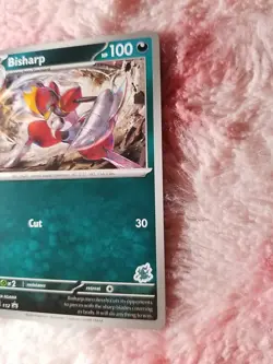 Pokemon Bisharp SVP 112 Battle Academy 2024 Stamp Black Star Promo TCG Card - Image 3
