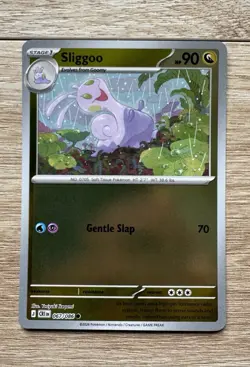 Pokemon Sliggoo 067/086 - ME04: Chaos Rising Common Reverse Holo Card NM - Image 1
