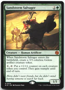 Sandstorm Salvager 19 Outlaws of Thunder Junction: Magic: The Gathering NM - Image 1