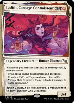 Judith, Carnage Connoisseur (Showcase) [MKM - 363]Murders at Karlov Manor - Image 1