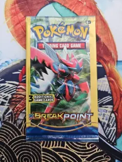 Pokemon XY BREAKpoint 3 Card Mini Booster Packs Complete Art Set Lot of 4 - Image 5