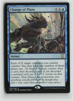 Change of Plans LP 24 Commander: Streets of New Capenna MTG - Image 1