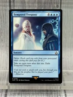 Temporal Trespass - UB: Assassin's Creed MTG Magic: The Gathering - NM - Image 1