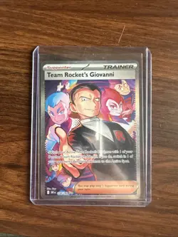 Pokemon TCG Trainer Team Rockets Giovanni - Image 1