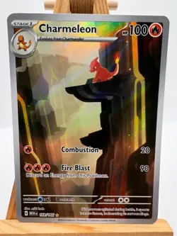 Pokemon TCG - S&V 151 - 169/165 Charmeleon - Illustration Rare - NM/M - Image 1