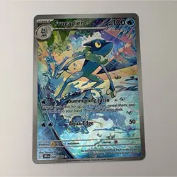 Pokemon TCG Frogadier Illustration Rare 089/086 Chaos Rising NM condition - Image 1